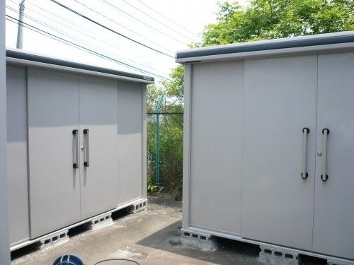 金庫屋 ビニトップ物置の鍵 : 女性金庫診断士ちょこっと日記