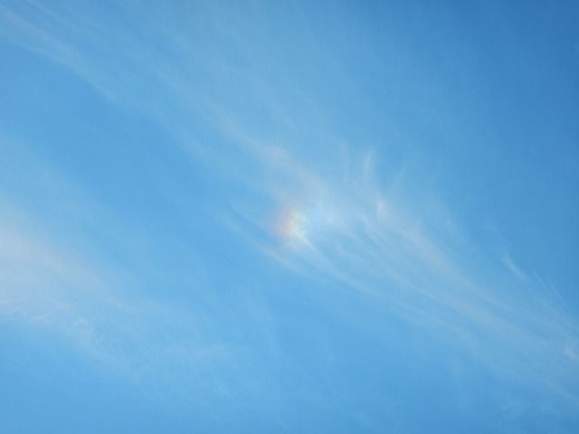 赤い空と青い空 えのしま貝散歩