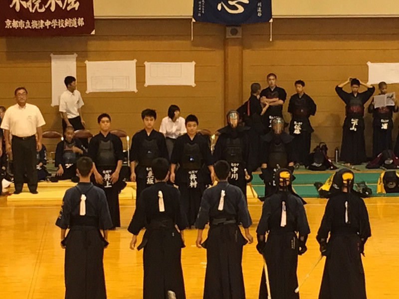 16 7 29 第６９回 京都府中学校総合体育大会 剣道の部 京都市武道センター 偃修館ニュース