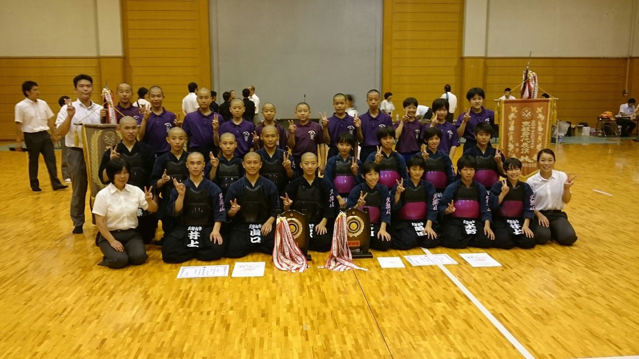 18 7 30 第７１回 京都府中学校総合体育大会 剣道競技 京都市武道センター 偃修館ニュース