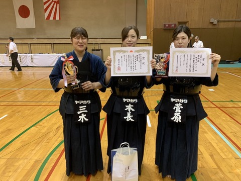 2019 6 23 第５６回 近畿実業団剣道大会 大阪市立東淀川体育館 偃修館ニュース