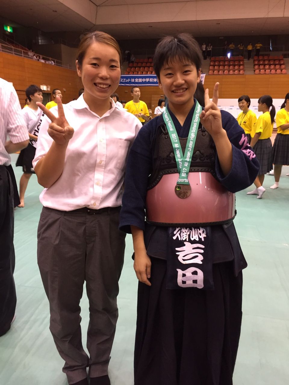 2017 8 18 20 第４７回 全国中学校剣道大会 佐賀県総合体育館 偃修館ニュース