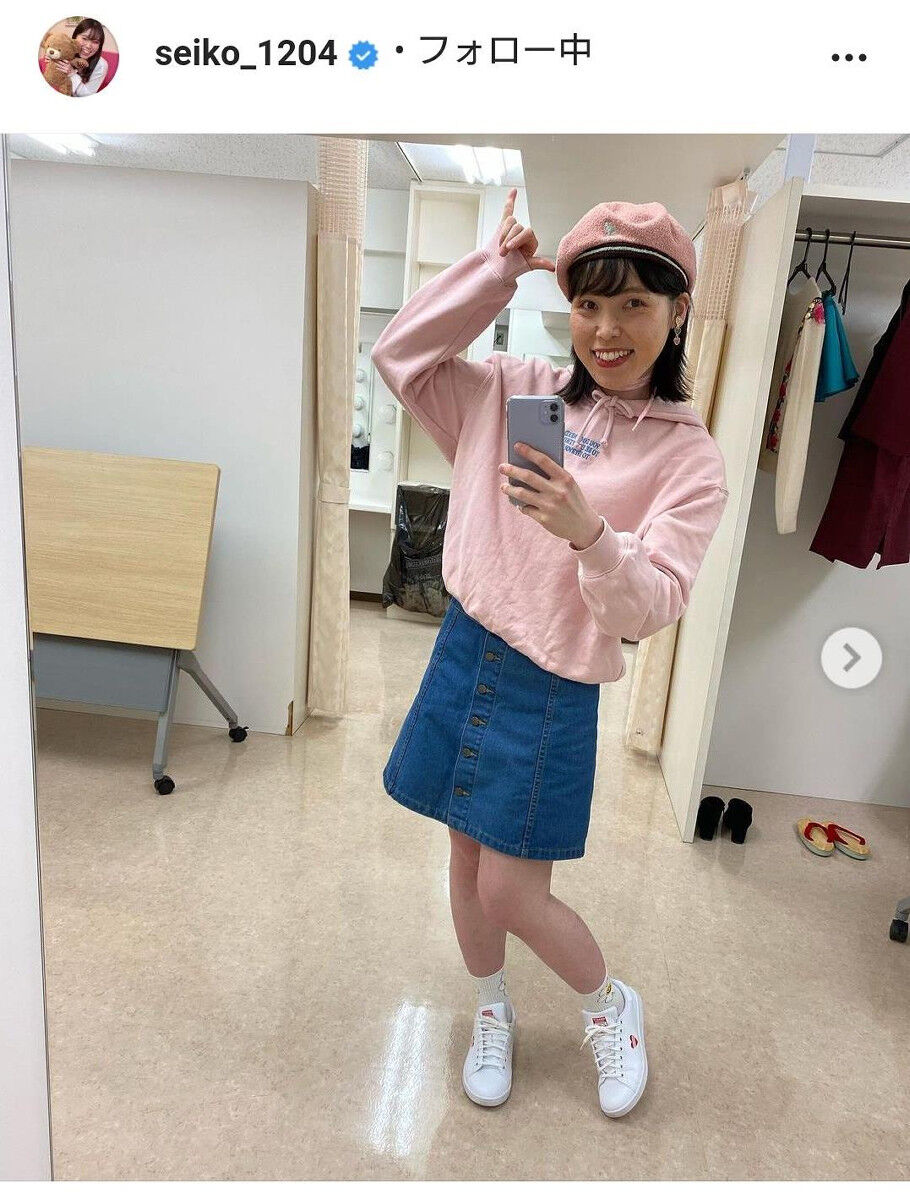 尼神インター 誠子 デニムミニスカの女子力あふれるコーデ 今日のエンタメ