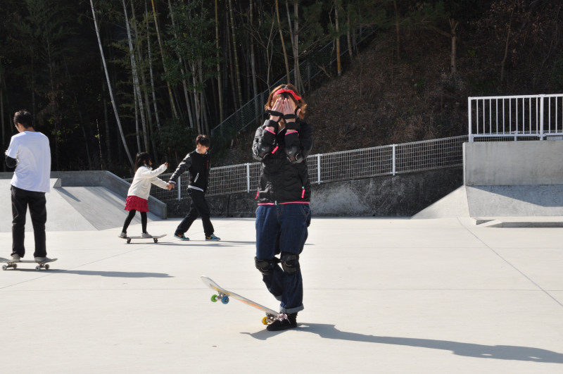 女性 スケボー 阿南スケートボード協会 徳島