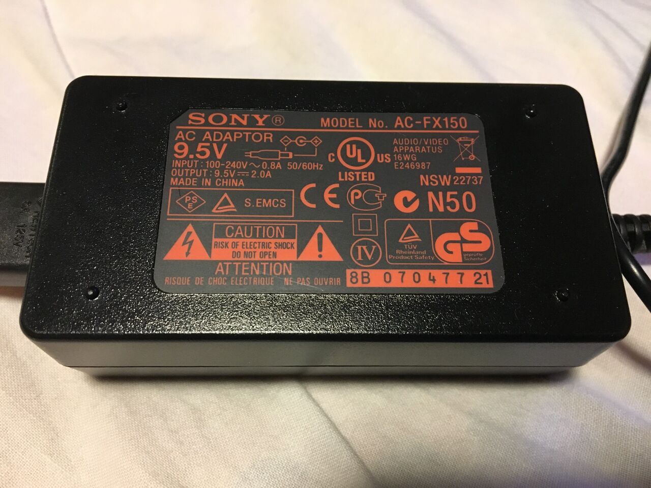 ワンダーメガのACアダプター代用品について : えぬりんごの ワンダーメガのACアダプター代用品について : えぬりんごの