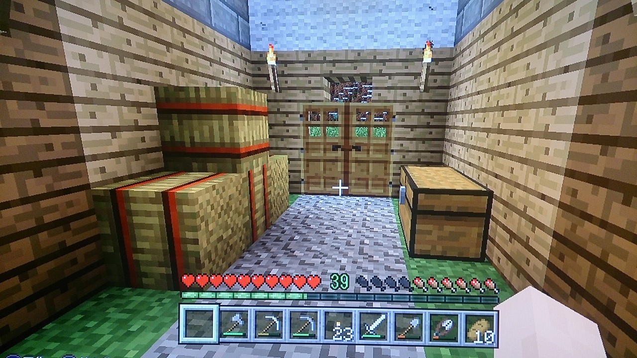 厩舎を作る 2 えぽんのマイクラ開拓日記 厩舎を作る 2 えぽんのマイクラ開拓日記