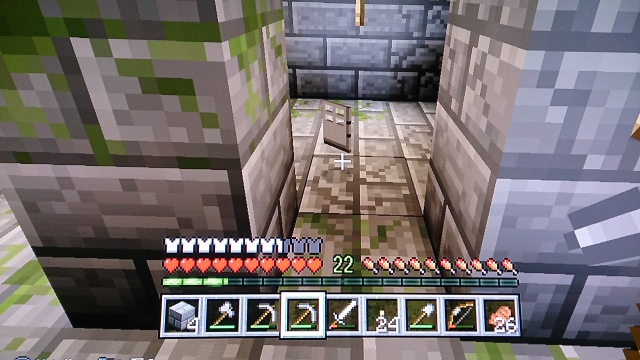 要塞の素材を取りに行く えぽんのマイクラ開拓日記