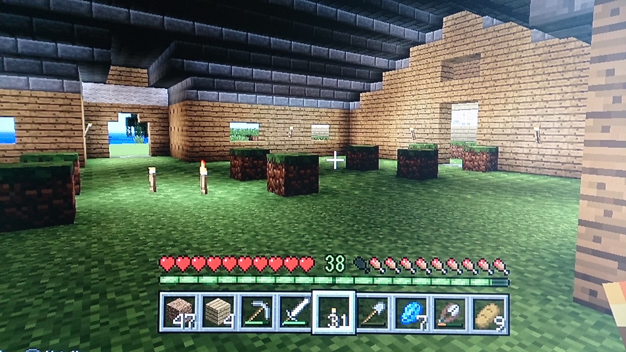 厩舎を作る 2 えぽんのマイクラ開拓日記