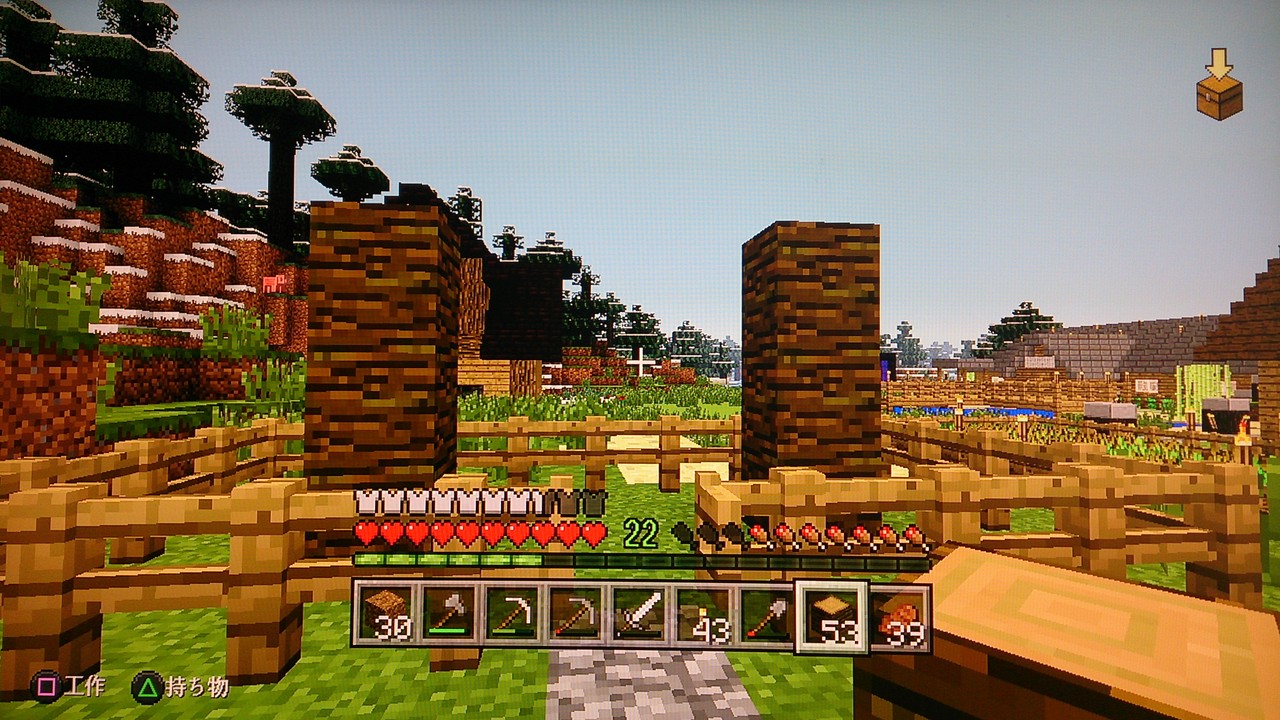 本拠点にカカオ畑を作る えぽんのマイクラ開拓日記