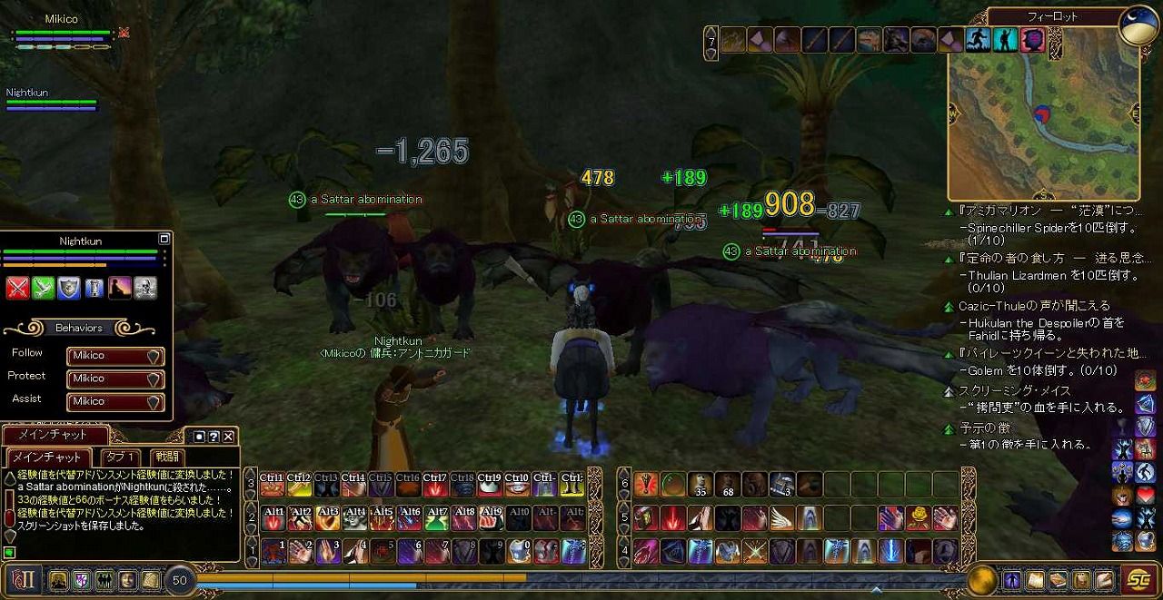 傭兵はつよいよ フィーロット編 Everquest2 Mikicoの非効率日記