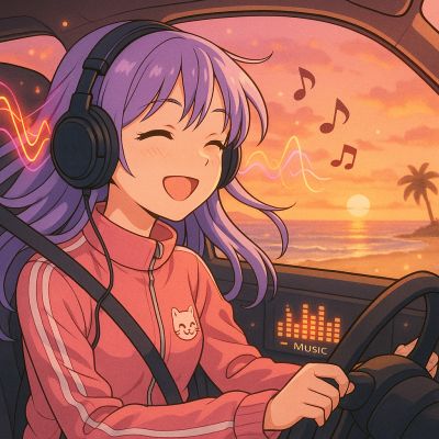 music_drive_girl