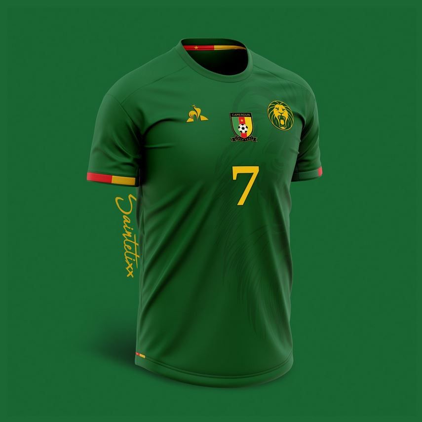 カメルーン代表 19 ホームユニフォーム 海外サッカー 世界の最新ユニフォーム情報 セカユニ