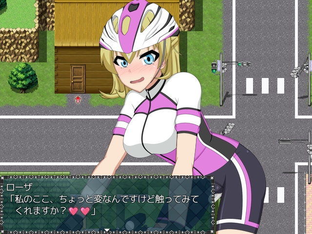 flashcycling 自転車露出主義 シャワー室にて2