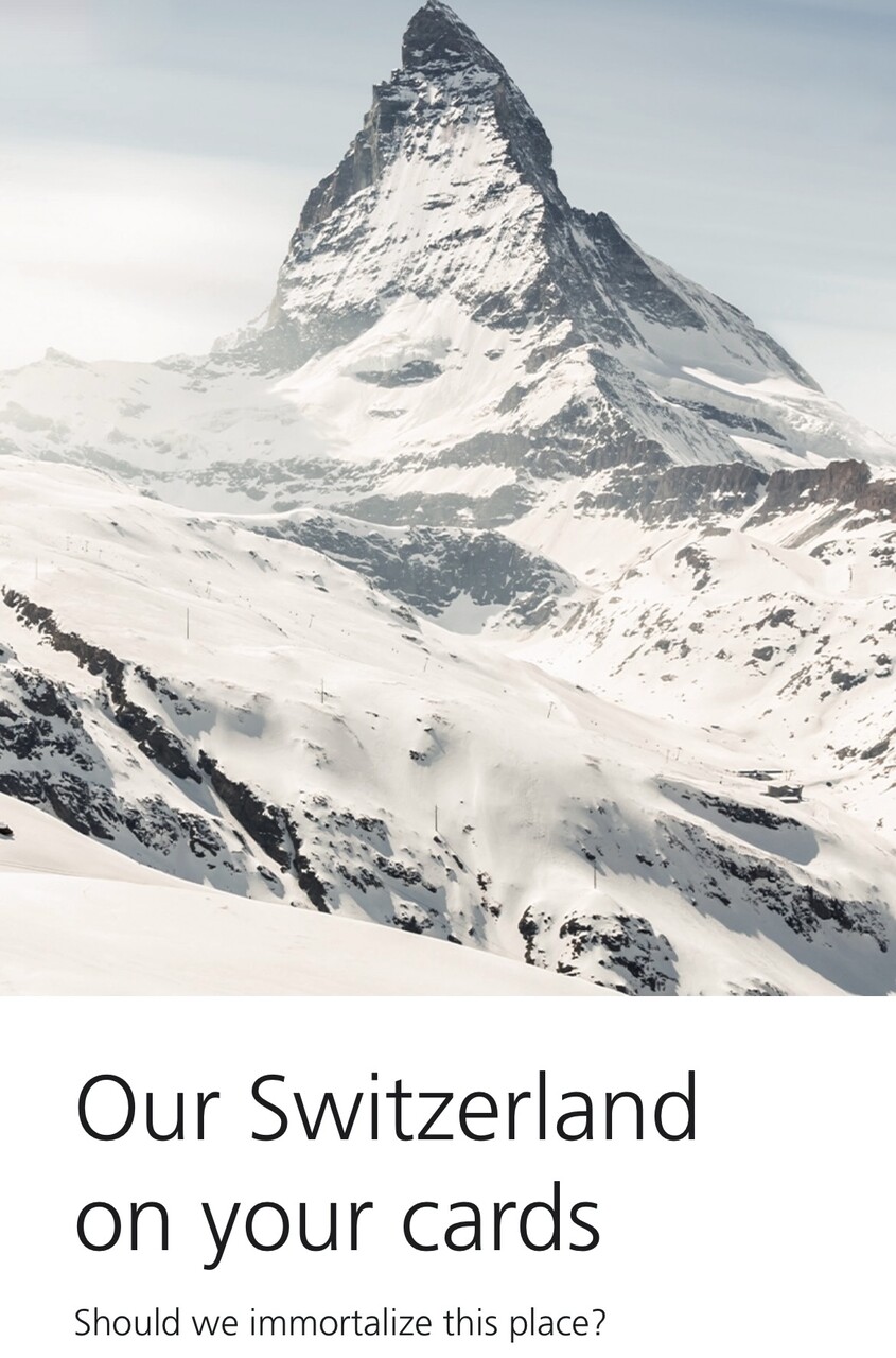 スイスらしさが満載な銀行のアンケート🇨🇭 : スイスの街角から