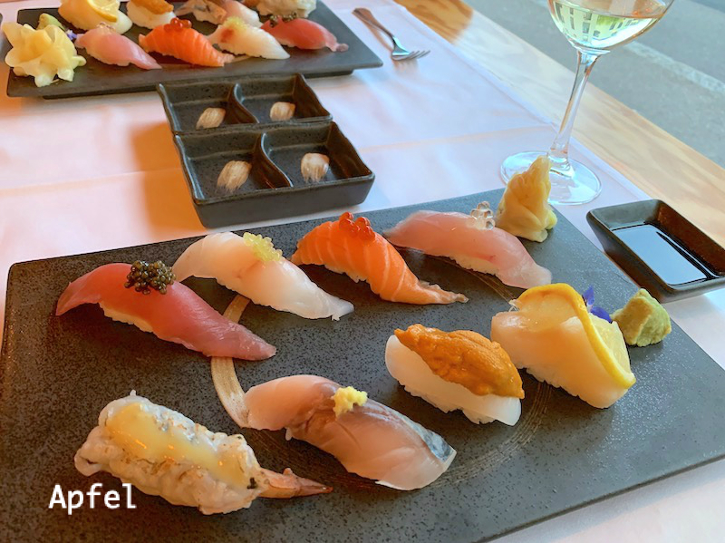 スイスで味わったお寿司コースディナー ♪ : スイスの街角から