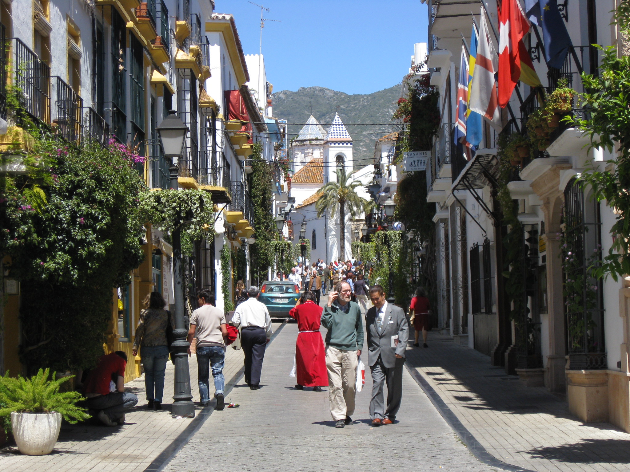 芸術家の町 マルベーリャ スペイン 9 スイスの街角から
