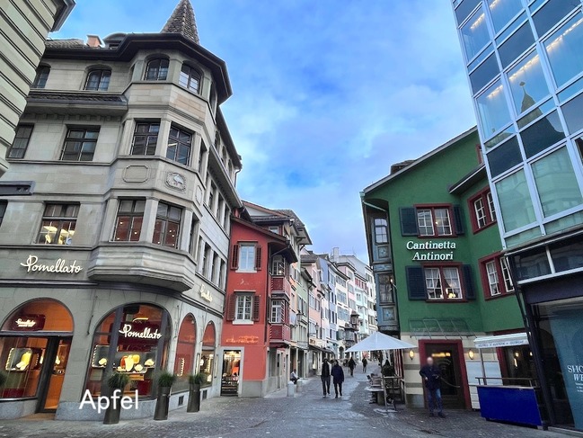 冬のチューリッヒとスイスフラン🇨🇭