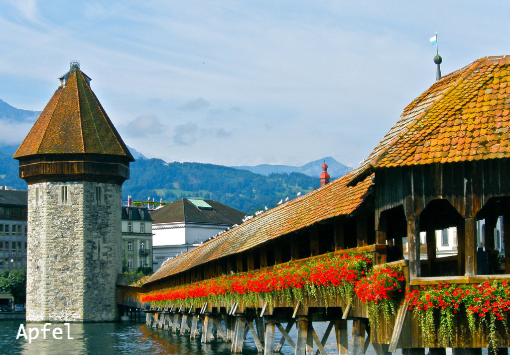 子供たちのスイスの思い出 スイスの街角から