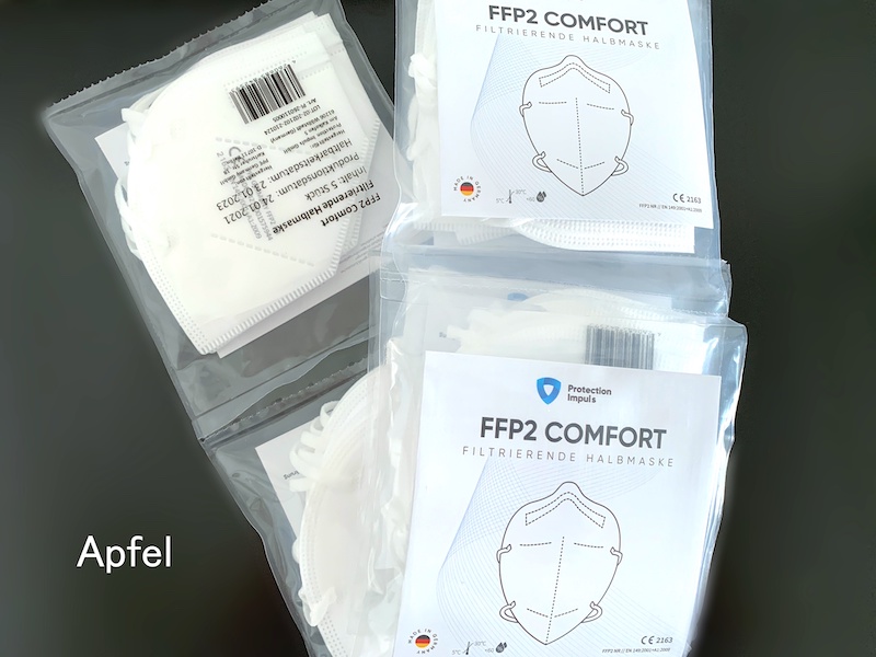 ドイツ製ffp2マスクを買ってみる 着け比べてみた スイスの街角から