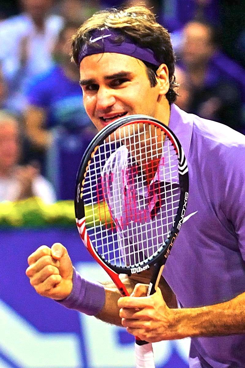 ロジャー フェデラーが歴代優勝4位に スイスの街角から