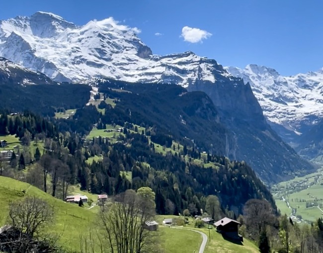 絶景スイス ヴェンゲン🇨🇭