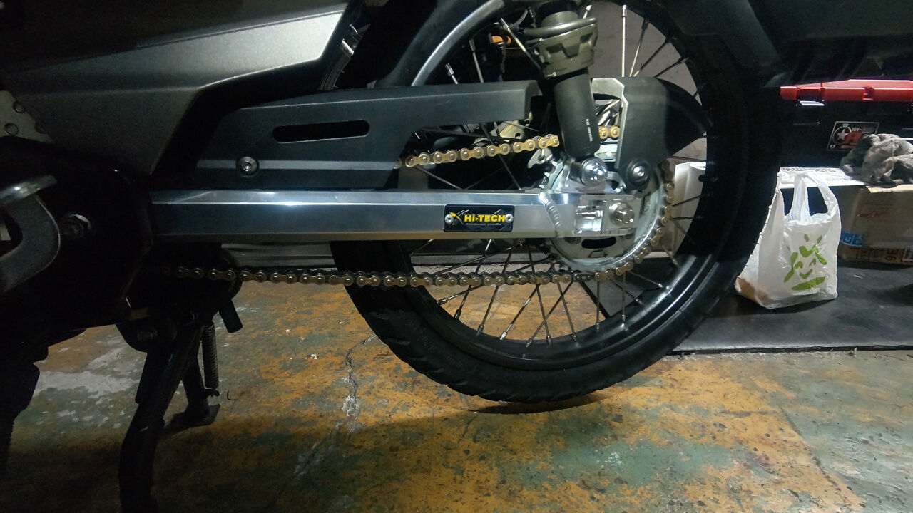 CT125ハンターカブ（JA65）アルミスイングアーム装着 : ADVな日記
