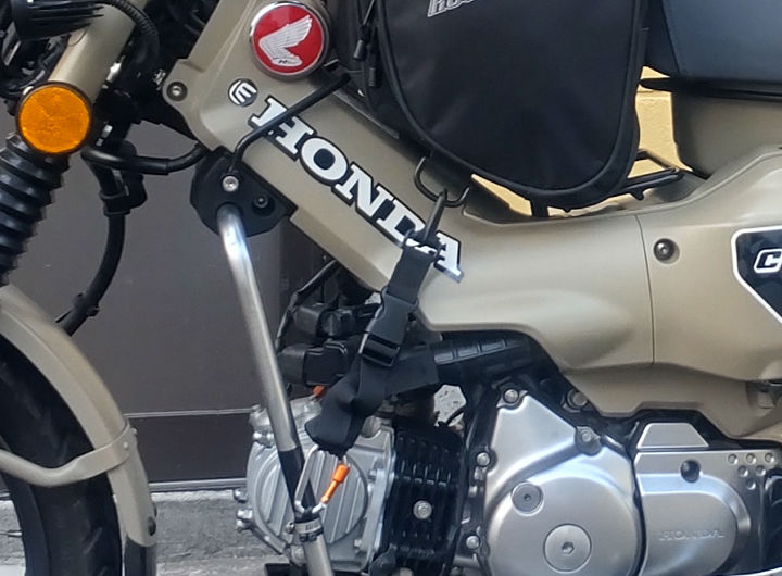 CT125ハンターカブ ゲルザブとセンターバック導入 : ADVな日記