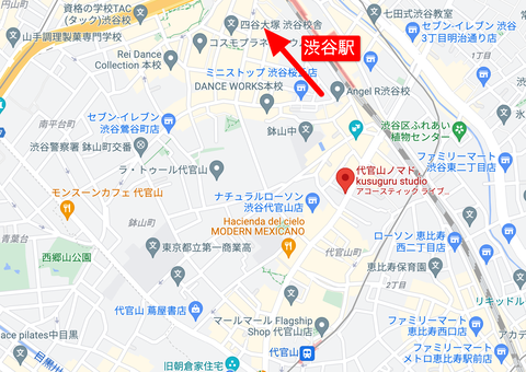 代官山ノマドMAP