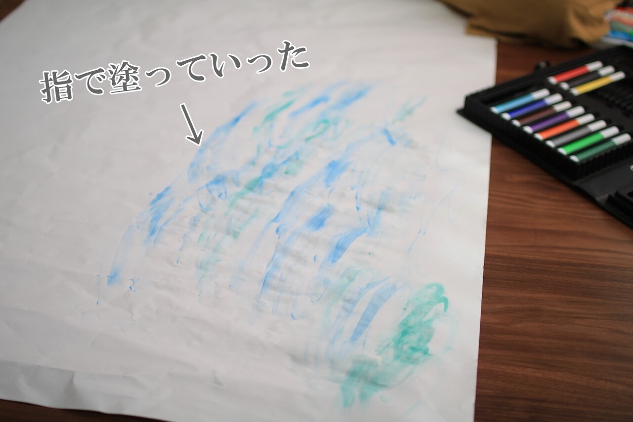 おうち遊び 模造紙に絵の具で絵を描く 私的 プチ衝撃の事実 えりゐのｅｖｅｒｙ ｄｉａｒｙ Powered By ライブドアブログ