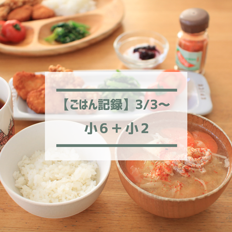 ごはん記録