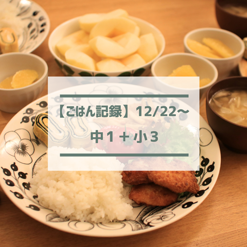 ごはん記録