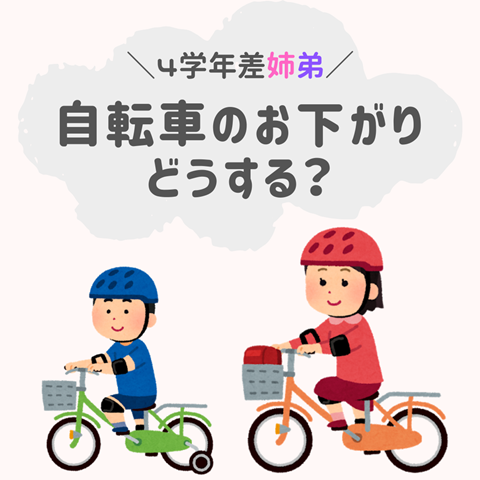 以前知人から自転車のお下がりを頂いたのですが