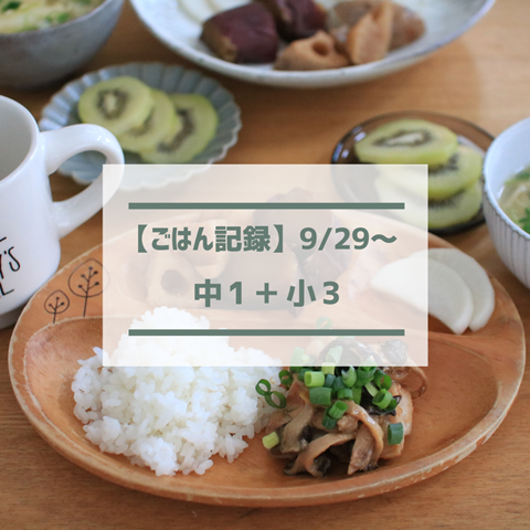 ごはん記録 (1)