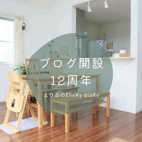ブログ開設 12周年