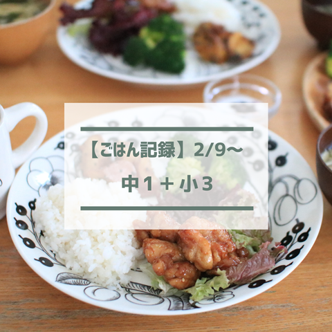 ごはん記録