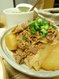 豚肉&大根の炒め煮