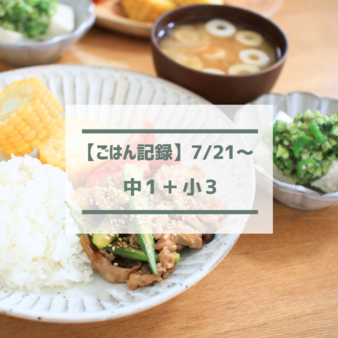 ごはん記録