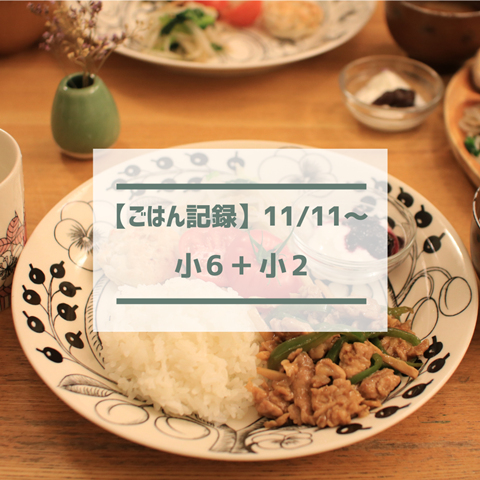 ごはん記録