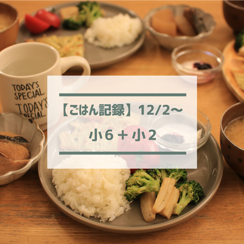 ごはん記録