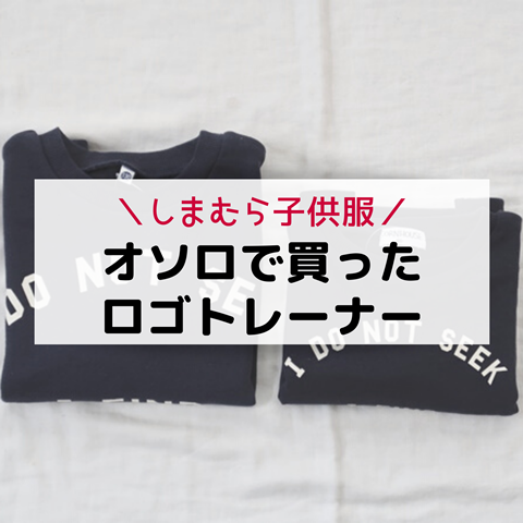 しまむら購入品 姉弟お揃いの ロゴトレーナー を買ってみた えりゐのｅｖｅｒｙ ｄｉａｒｙ Powered By ライブドアブログ