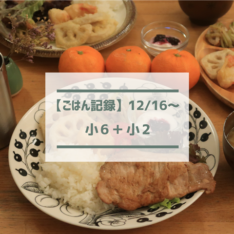ごはん記録