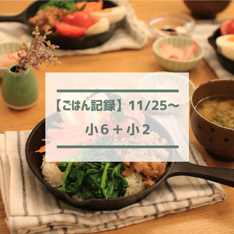 ごはん記録