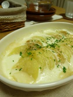 ポテトのクリーム焼き