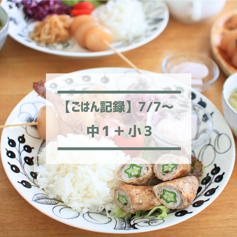 ごはん記録
