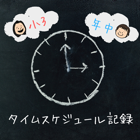 タイムスケジュール記録