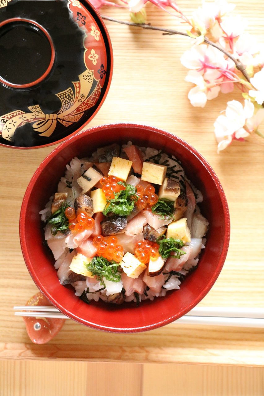 ひなまつりに 海鮮ばらちらし 私と家族と食卓と 料理家 神田えり子