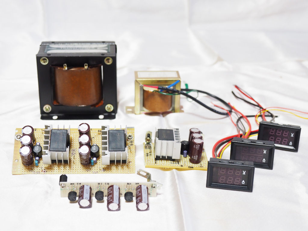 真空管用電源装置PS-2 真空管パワーアンプ基板完成品用トランスセット WP-ECL82TRANS