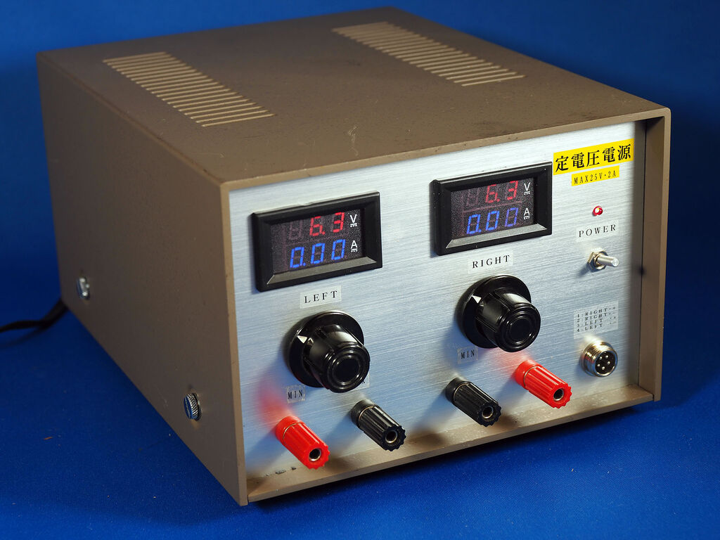 76 真空管アンプ用・電圧可変ヒーター電源の製作。 : 我流オーディオ・他