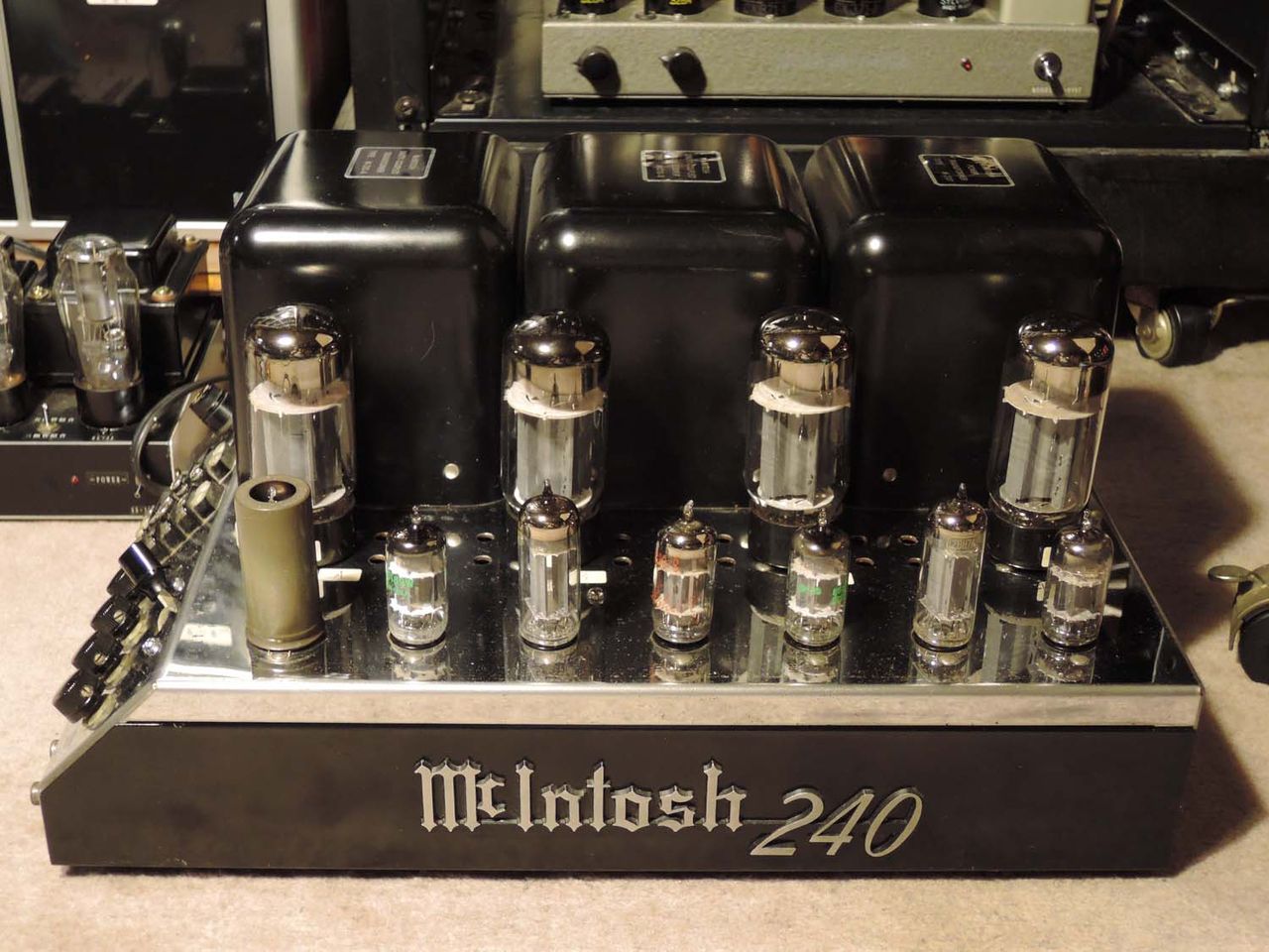 57 McIntosh MC240 と遊ぶ！・・・その1 : 我流オーディオ・他