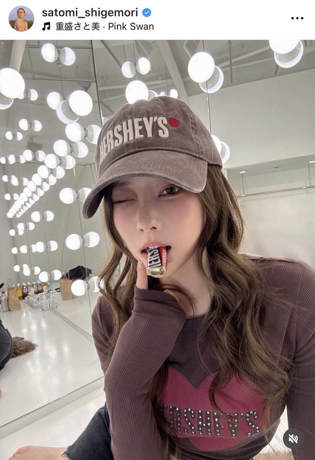 【画像】重盛さと美、セクシー挑発ショットをインスタに投稿ｗｗｗｗｗ